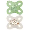 Image de MAM Sucette Original Naissance 0-2 Mois Silicone x 2