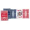 Image de Jeu de 55 cartes wheels poker : rouge piatnik