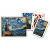 Image de 2 jeux de 55 cartes index Impressionist Vincent Van Gogh - Piatnik