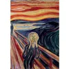 Image de Puzzle carton 1000 pièces MUNCH LE CRI PIATNIK Multicolore
