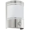 Image de Applique détecteur IR Acier Inoxydable 1X40W-Cerno - EGLO LIGHTING - 30192