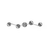 Image de Spot BIMEDA 4 ampoules nickel