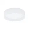 Image de Plafonnier en tissu PASTERI blanc