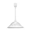 Image de Suspension ALESSANDRA 1 ampoule blanc Diamètre 38 Cm