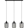 Image de EGLO, Suspension, Suspension WRINGTON 3x E27, noir (E27)