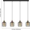 Image de EGLO, Suspension, Chisle (E27)