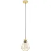 Image de EGLO, Suspension, Suspension TARBES 1x E27 laiton brossé (E27)