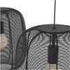 Image de EGLO, Suspension, PENDANT LIGHT RINROE 2XE27 43966 BLACK (E27)