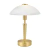 Image de Lampe de table SOLO 1 1 ampoule laiton mat
