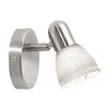 Image de Spot DAKAR 1 1 ampoule nickel satiné