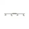 Image de Spot ROTTELO 4 ampoules nickel satiné Largeur 70 Cm