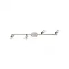 Image de Spot BUZZ-LED 4 ampoules nickel satiné