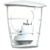 Image de Demi-Applique extérieure Blanc 1X60W-Aloria - EGLO LIGHTING - 93403