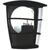 Image de Demi-Applique extérieure Noir 1X60W-Aloria - EGLO LIGHTING - 93407