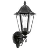 Image de Applique extérieure Noir, Argent-Patine 1X60W-Navedo - EGLO LIGHTING - 93457