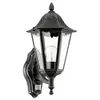 Image de Applique détecteur mouvement Noir, Argent-Patine 1X60W-Navedo - EGLO LIGHTING - 93458