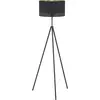 Image de EGLO, Lampadaire, Lampadaire ESTEPERRA 1x E27, noir/or (E27)