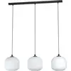 Image de EGLO, Suspension, Suspension MANTUNALLE 3x E27, noir/blanc (E27)
