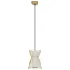 Image de EGLO, Suspension, Suspension MASETA 1x E27 or/blanc (E27)