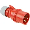 Image de PCE, Prise + connecteur, 024-6 Connecteur 32A 4p 6h SHARK (CEE 16/3, CEE 16/5)