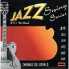 Image de Thomastik-Infeld JS110 Jazz Swing Flatwound Extra Light - jeu guitare électrique