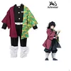 Image de Ensemble déguisement garçon enfant Ariestar® costume Demon Slayer Kimetsu no Yaiba Tomioka Giy  taille 150CM cosplay anime Halloween