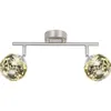 Image de Spot led en nickel mat 19,5x10x30cm globo lighting 56804-2