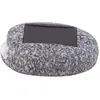 Image de Luminaire - Lampe solaire Rocher plat - H. 2,5 cm - Anthracite Globo - Design