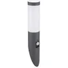 Image de Globo - Borne Luminaire d'extérieur avec capteur H. 41 cm - Anthracite