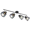 Image de Globo - Plafonnier spot design Blaha - 4 Ampoules - Gris - Blaha