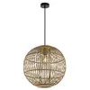 Image de Globo - Suspension design bambou Hildegard - Diam. 40 x H. 155 cm - Beige naturel - Hildegard