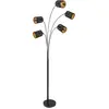 Image de Globo, Lampadaire, Lampadaire métal noir mat, 5xE14, 15229S4 (E14)