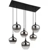 Image de Globo, Suspension, Suspension Maxy noir mat 6xE27 (E27)