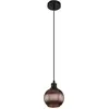 Image de Globo, Suspension, Zumba E27 Suspension Noir Mat, Métal Ø15cm 15638B (E27)