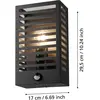 Image de EGLO, Éclairage d'extérieur, Applique murale LED (E27, IP44)