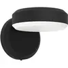 Image de EGLO, Plafonnier, 900673 FORNACI LED Applique murale/plafonnier d'extérieur 8,7W Noir Blanc Blanc chaud IP54 (960 lm)