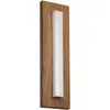 Image de EGLO, Éclairage d'extérieur, 900679 BITETTO LED Applique murale/plafonnier d'extérieur 7W brun blanc blanc chaud IP44 (770 lm, IP44)