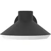Image de EGLO, Éclairage d'extérieur, 900688 NINNARELLA LED Applique murale/plafonnier d'extérieur 4,6W Noir Blanc IP44 (400 lm, GU10, IP44)