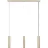 Image de EGLO, Suspension, Suspension LED Caminia sable 3flg 15W 3000K (GU10, 1035 lm)