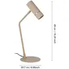 Image de EGLO, Lampe de table, Lampe de table LED Caminia sable 5W 3000K (345 lm, GU10)