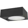 Image de EGLO, Éclairage d'extérieur, Darfano Wandlamp Buiten - Sensor - SOLAR - 14.5 cm - Zwart - Dimbaar (934 lm, IP54)