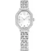 Image de Swarovski, Montre, Dextera Octagon, élégance intemporelle, pavé de cristaux, résistant à l'eau, Argent, (Montre avec pierre précieuse)