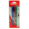 Image de Lot De 4 Stylos À Bille - K-Pen - Pointe Médium - Corps Triangulaire - Kores