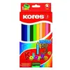 Image de Kores crayons de couleur jumbo, tui de 12, en carton bb93512