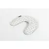 Image de Träumeland t041002 coussin de positionnement latéral pour bébé garnissage billes d'eps housse amovible 100 % coton motif 2 gris