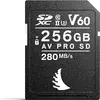 Image de Angelbird AV PRO V60 (256 Go, SDXC, U3, UHS-II), Carte mémoire, Noir