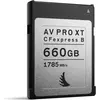 Image de Angelbird Av Pro Xt (660 Go, CFexpress type B), Carte mémoire, Noir, Argent