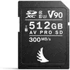 Image de Angelbird AV PRO V90 (512 Go, SDXC, U3, UHS-II), Carte mémoire, Noir