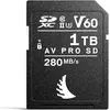 Image de Angelbird AV PRO V60 (1024 Go, SDXC, U3, UHS-II), Carte mémoire, Noir