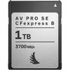 Image de Angelbird AV PRO SE CFexpress B (1000 Go, CFexpress type B), Carte mémoire, Gris